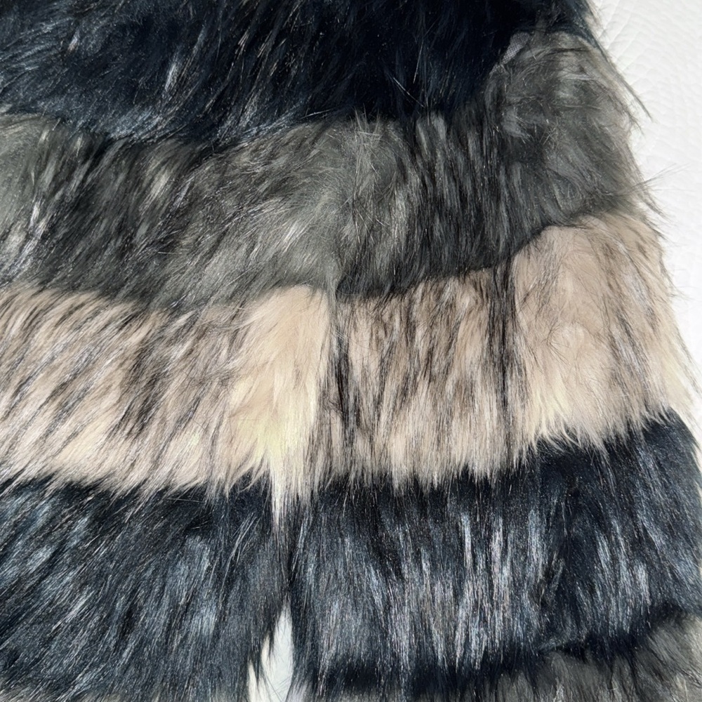 Fur jacket (not real fur) made in Italy!